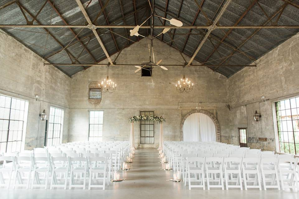 Indoor wedding