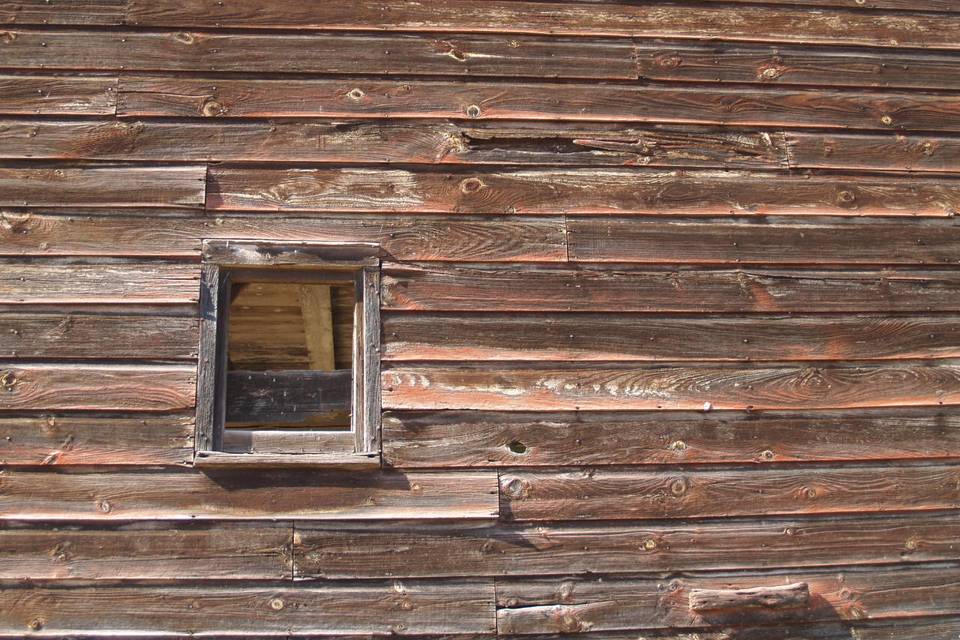 Rustic backdrop