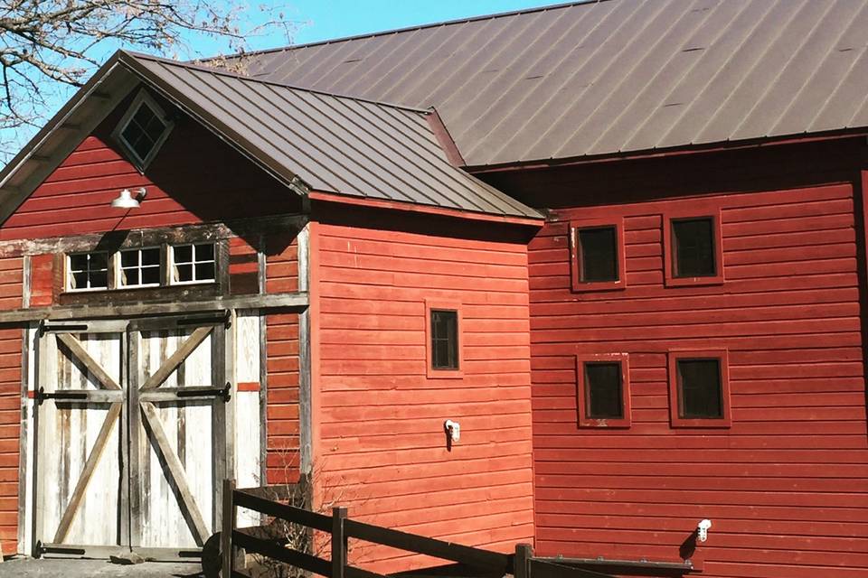 Main barn front entrance