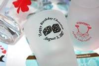 Personalized Shot Glasses - clear or frosted