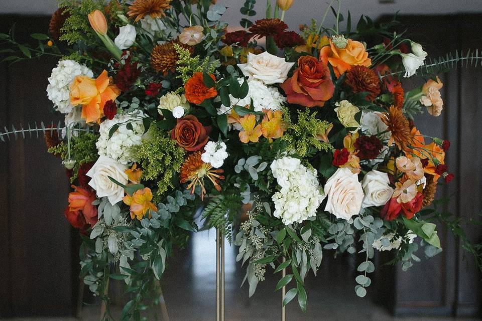 Reception Table Floral
