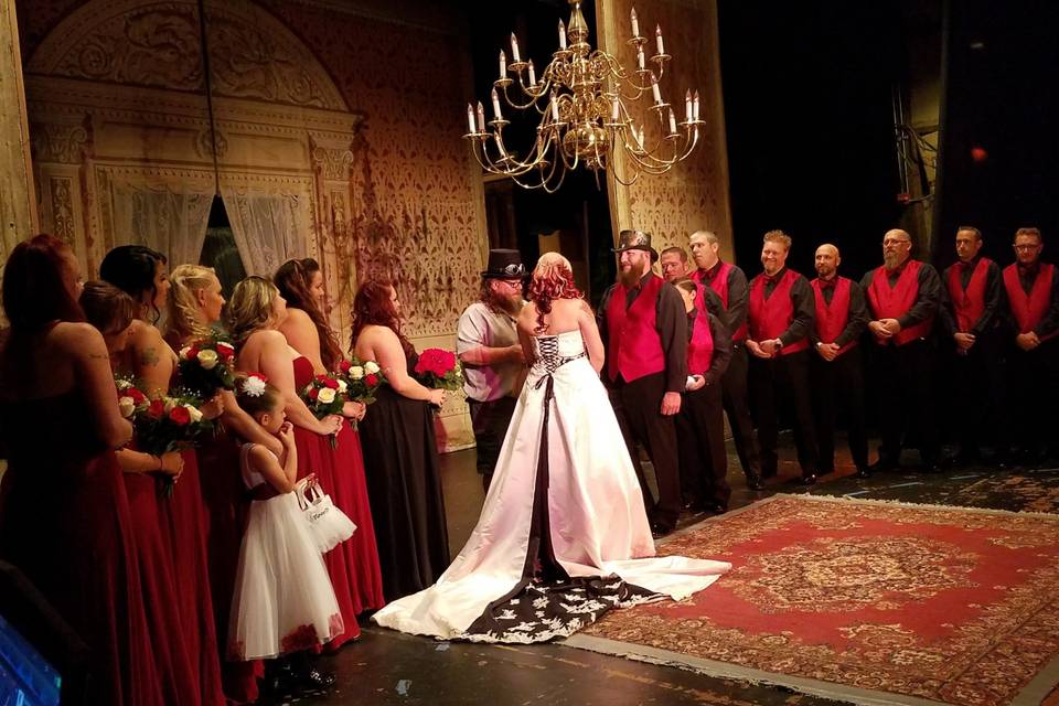 Ceremony at Piper's Opera House