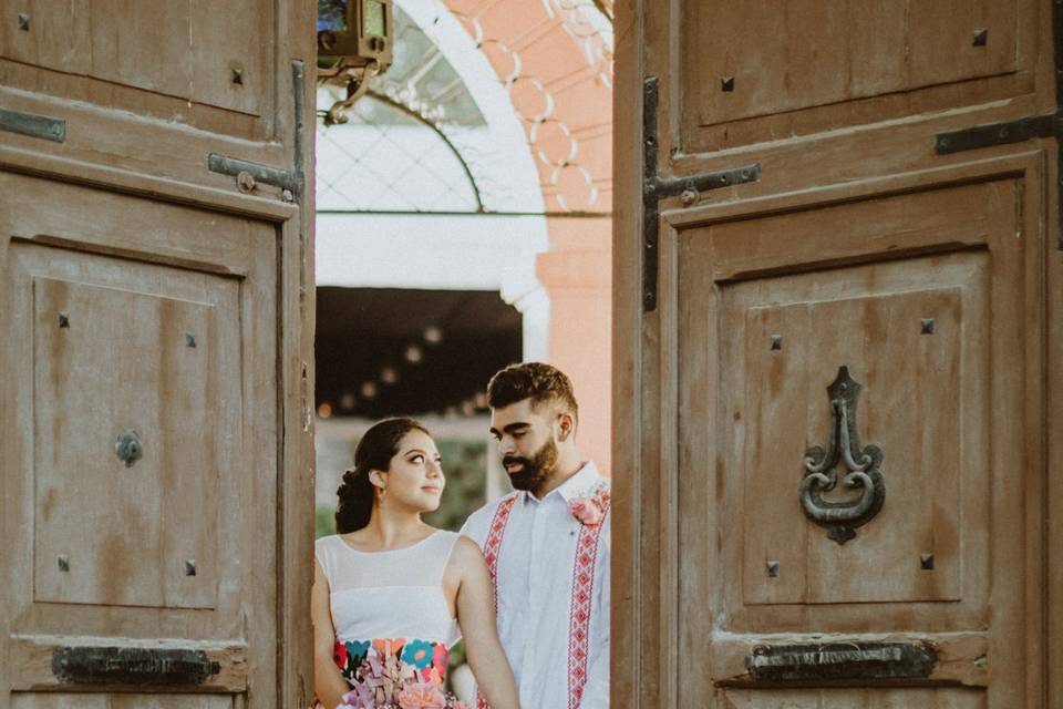 Tropical wedding in Cuernavaca