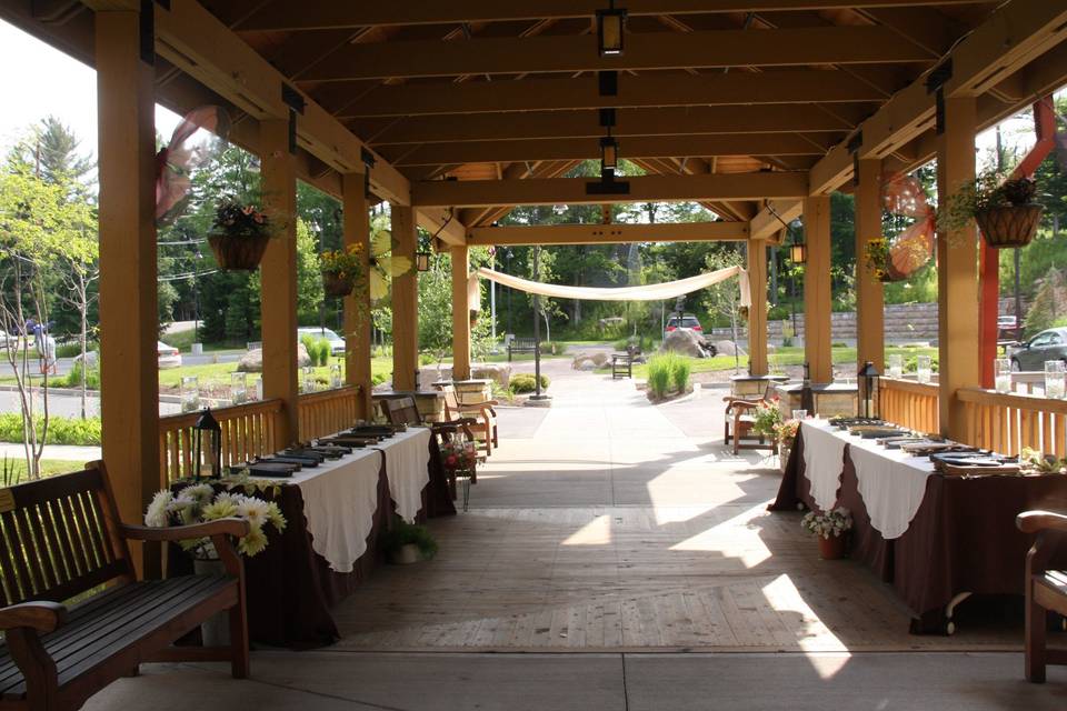 Outdoor reception