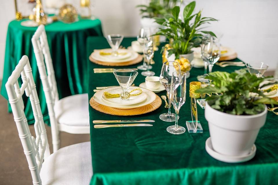 New Year's Tablescape, GVE