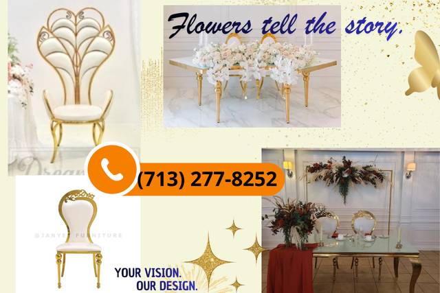 Luxury furniture for weeding