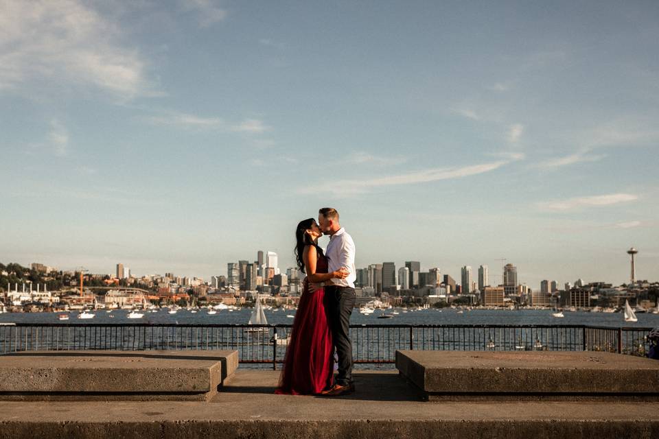 Gasworks Park Engagement