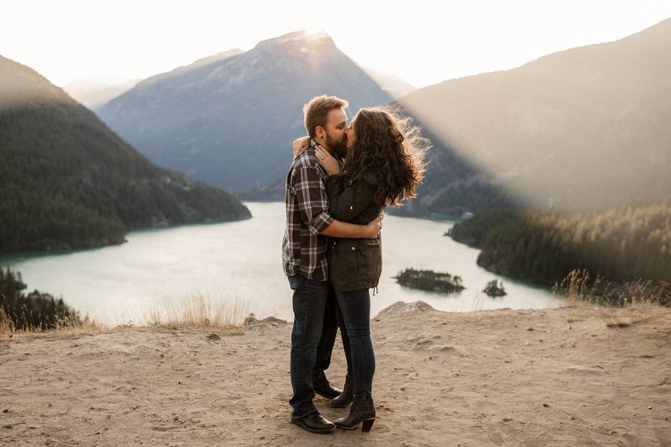 Diablo Lake Engagement Session