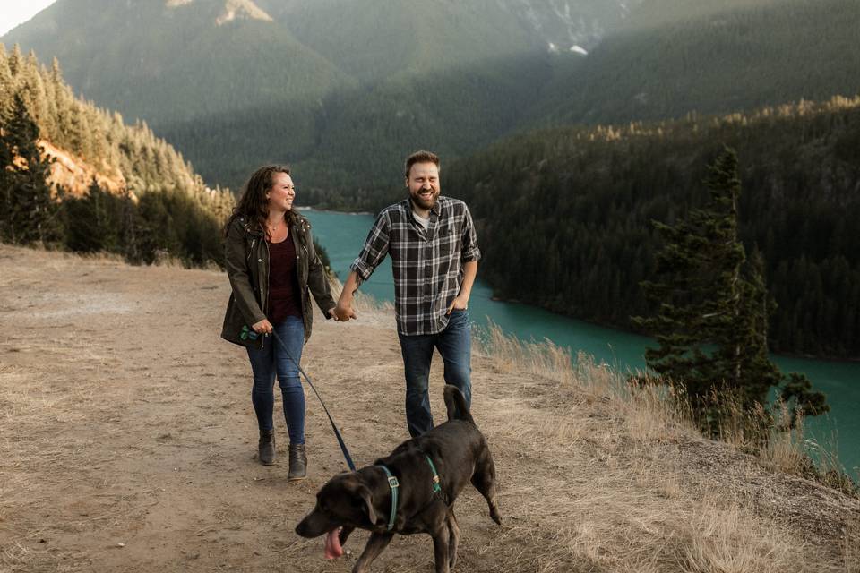 Diablo Lake Engagement Session