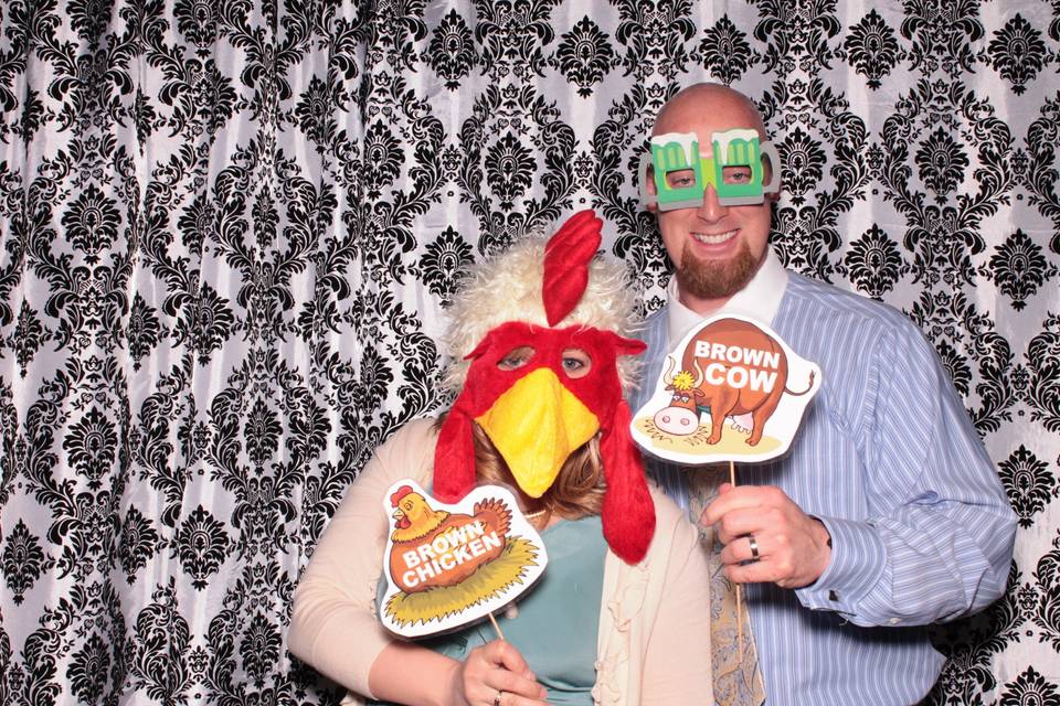 Two Peas In A Pod Photo Booth