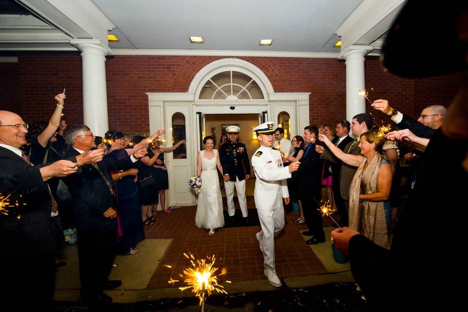 Reception at Fort Belvoir