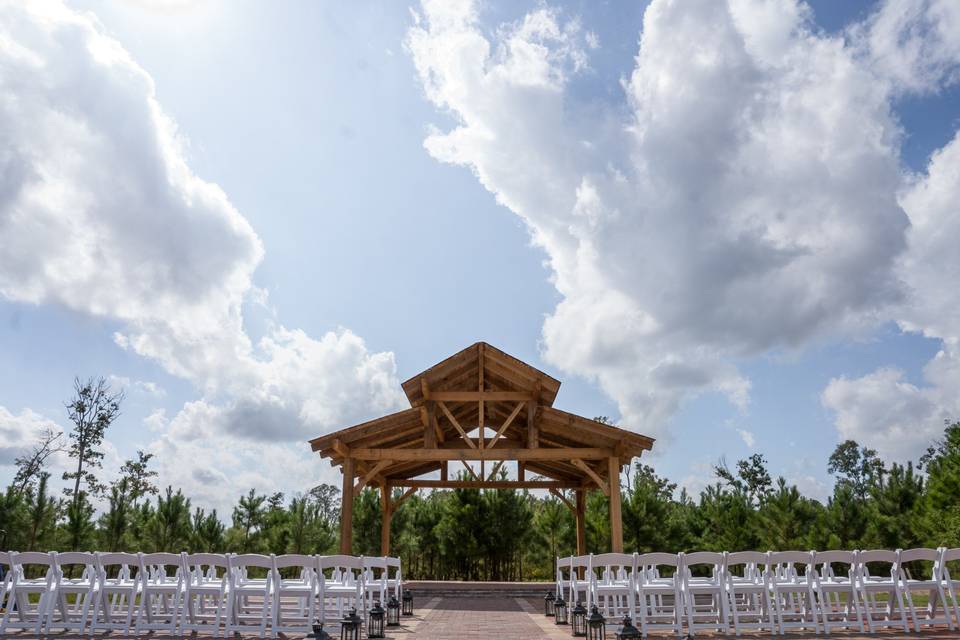 Ceremony setup