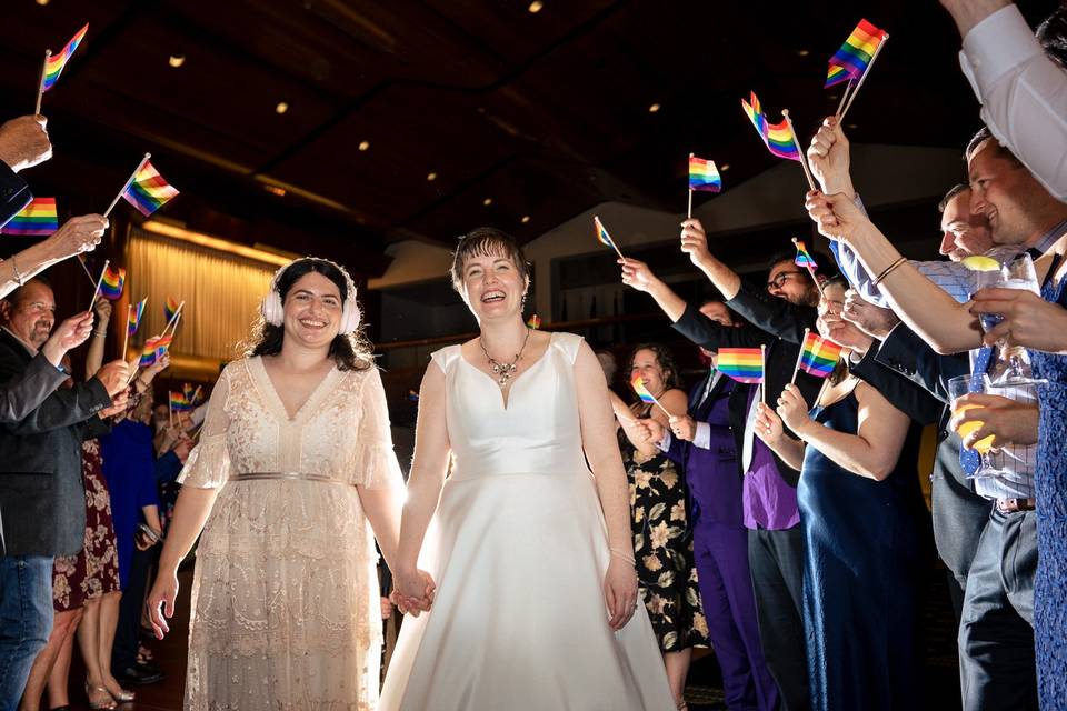 Rainbow exit