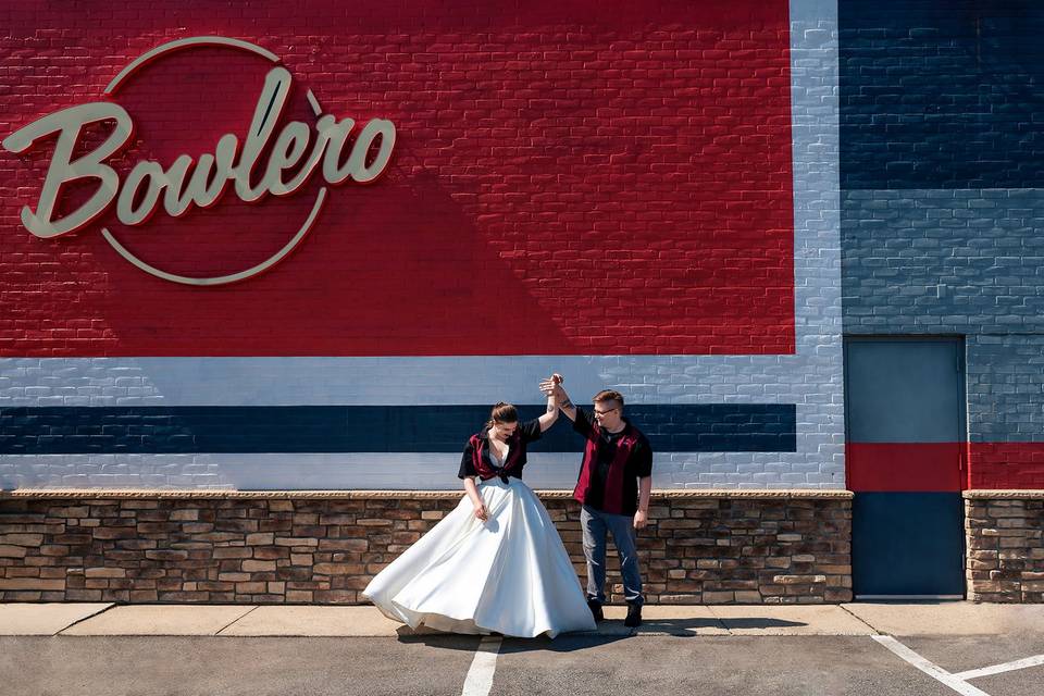 Bowling Wedding Reception