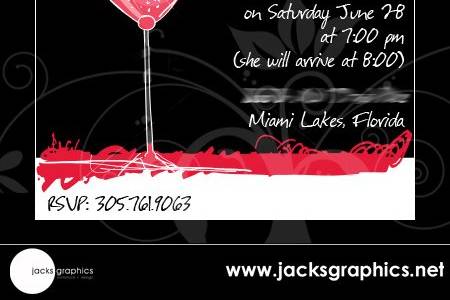 Jacks Graphics Invitations + Design