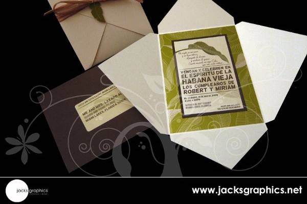 Jacks Graphics Invitations + Design