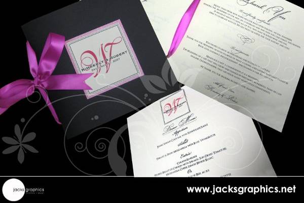 Jacks Graphics Invitations + Design