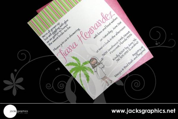 Jacks Graphics Invitations + Design