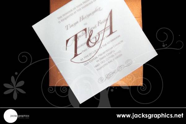 Jacks Graphics Invitations + Design