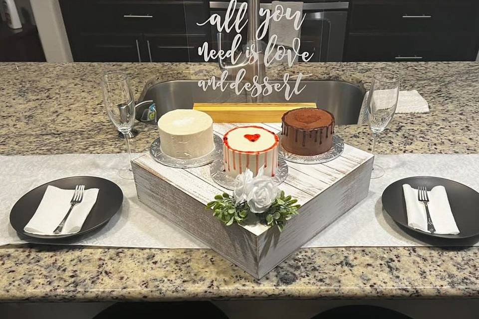 Wedding cake taste experience