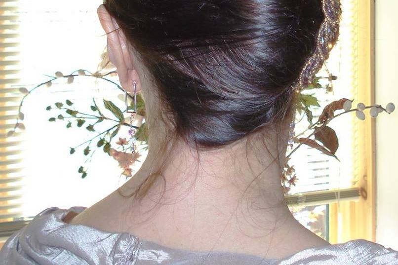 French twist, mother of groom