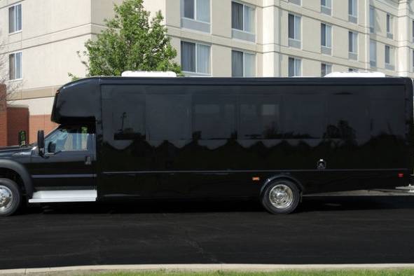 LIMO BUS SIDE VIEW