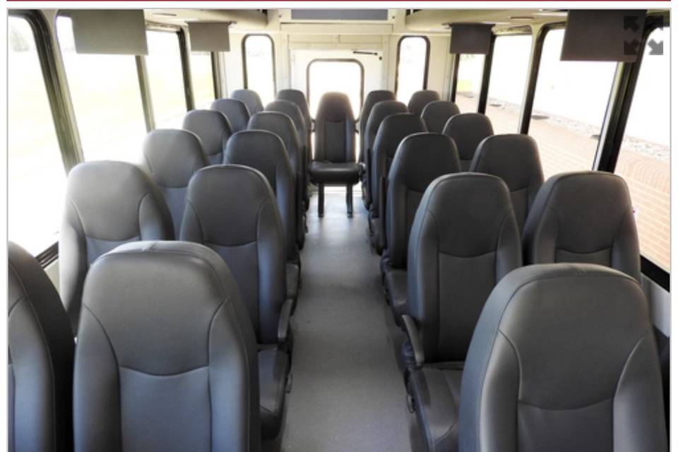 Shuttle Bus Interior