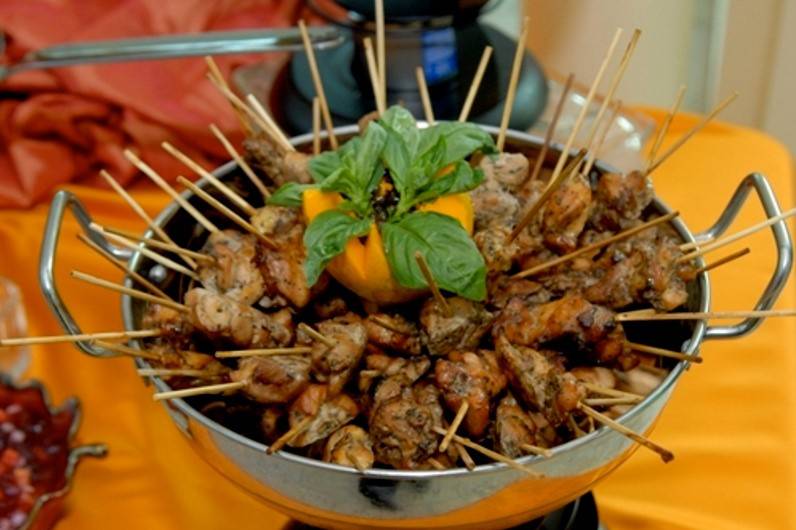 Jerk Chicken Skewers