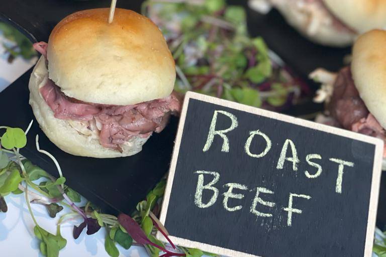 Roast Beef Sliders