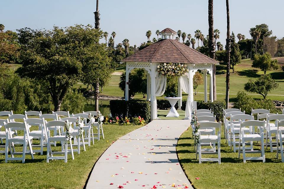 La Mirada Golf Course Wedding