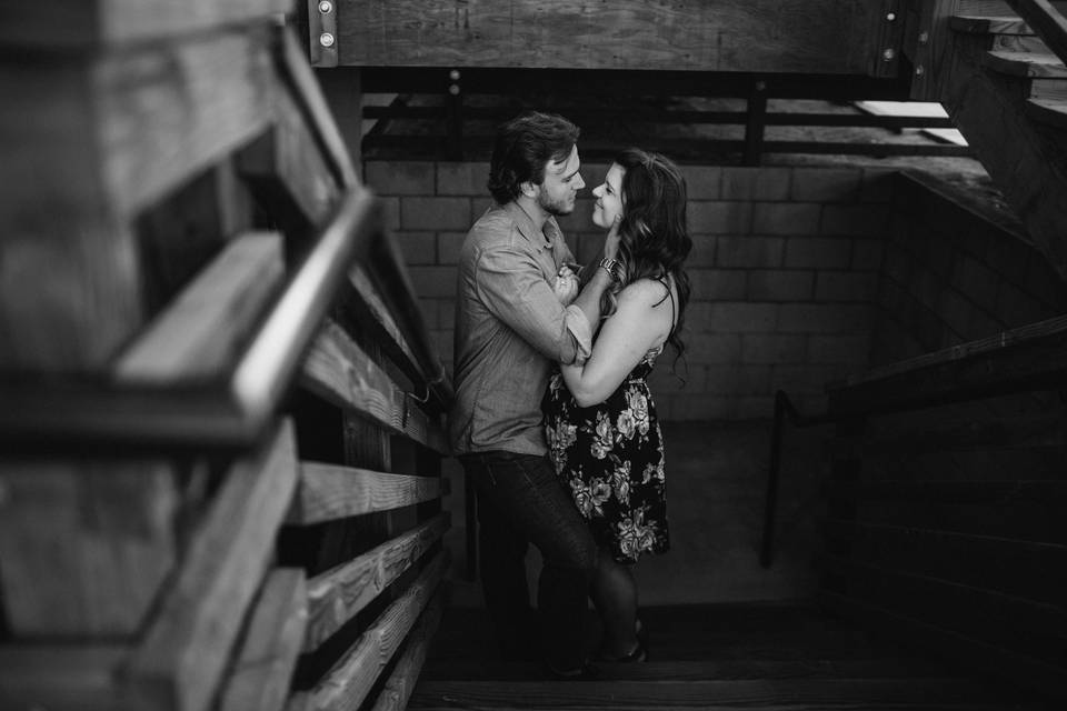 SARAH & MATT • HARVEY HOUSE HISTORIC TRAIN STATION