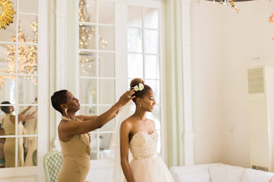 Bridal portrait