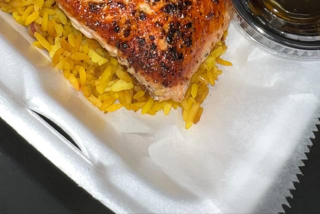 Blackened salmon