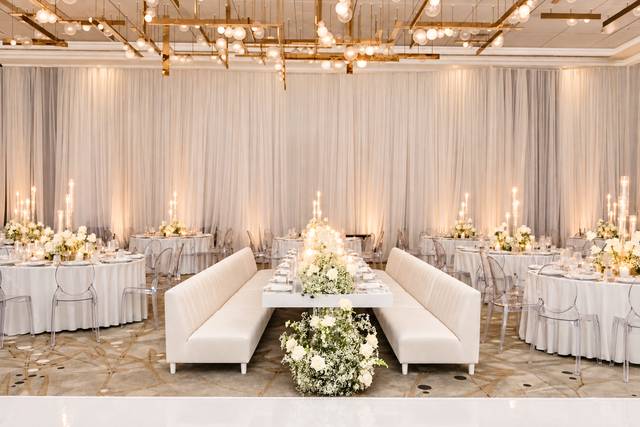 White Wedding Reception