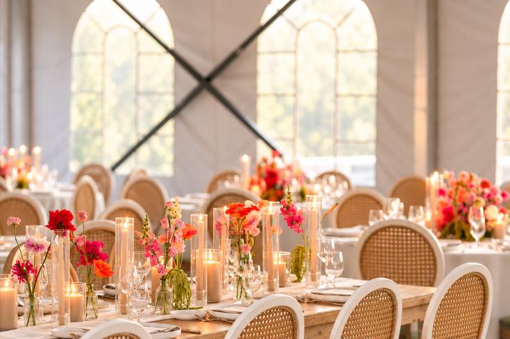 White and Sage Reception.