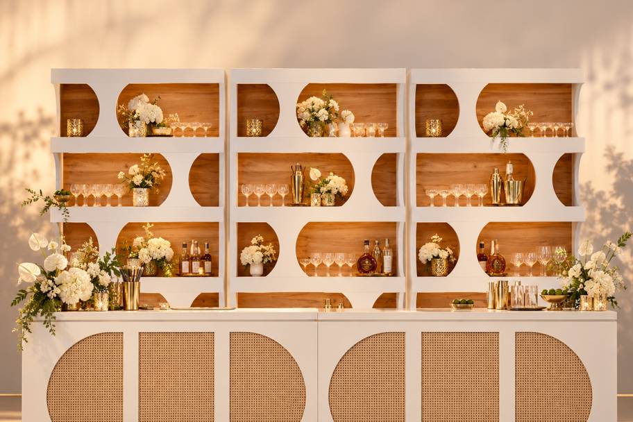 Modern White Cocktail Hour