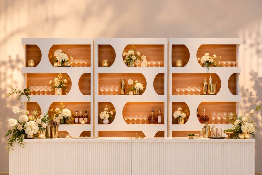 Modern White Cocktail Hour