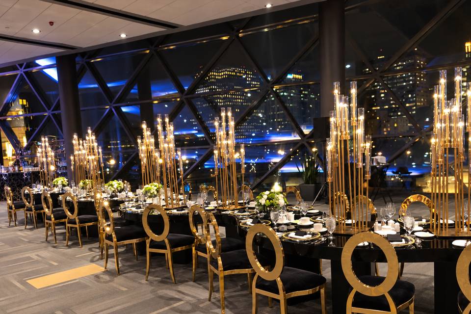 Varona Black Velvet Reception