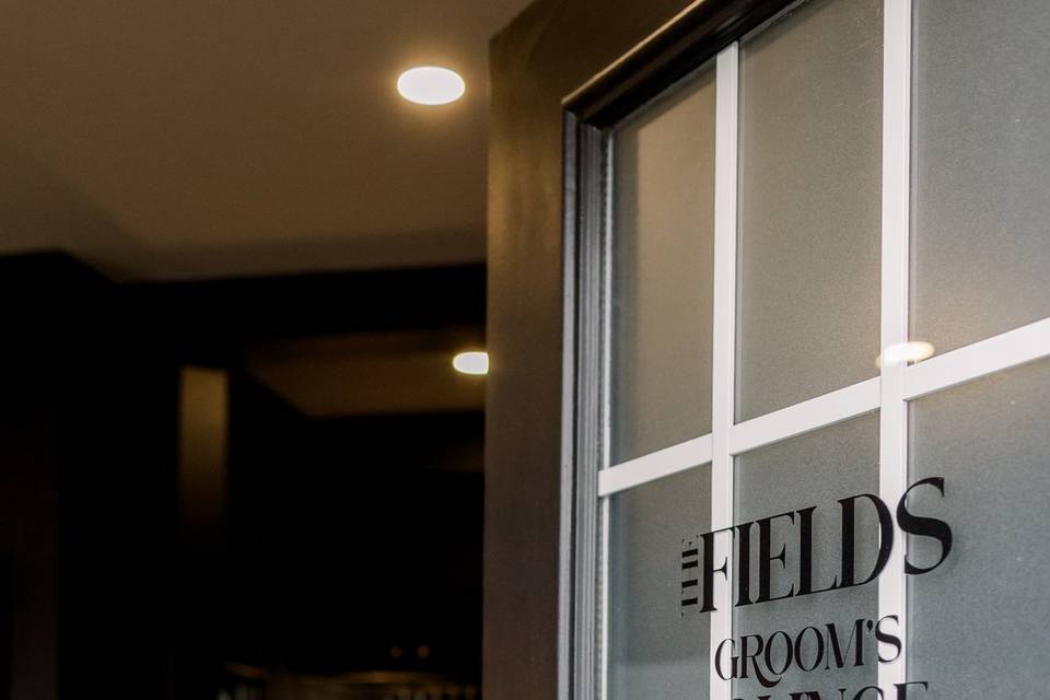 The Fields Groom's Lounge
