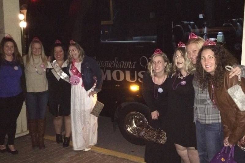 Bachelorette party fun