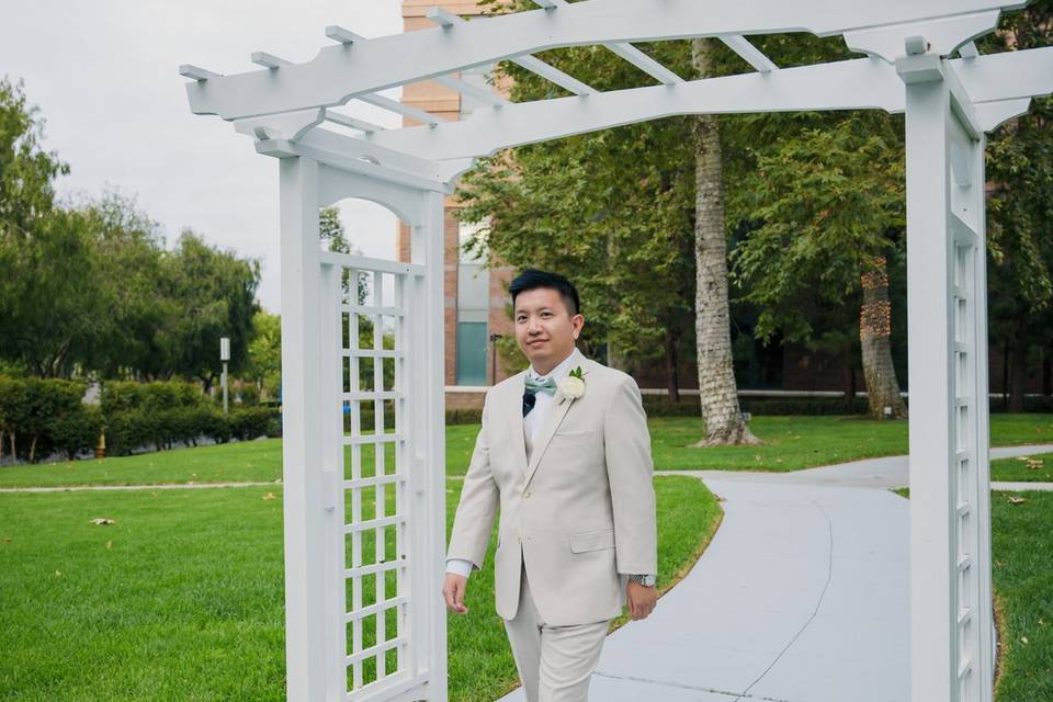 Walking down the aisle