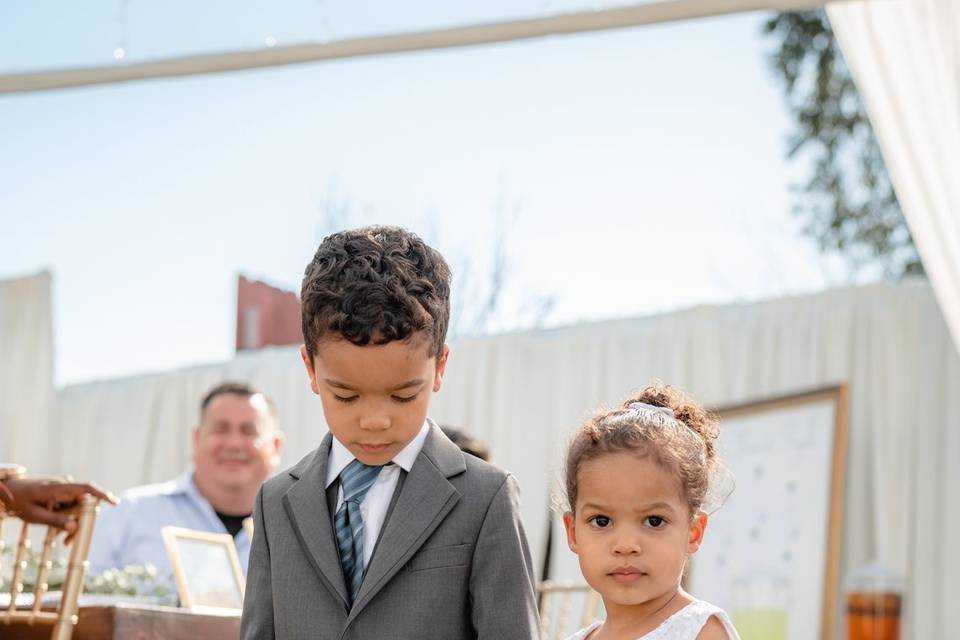 The cutest ring bearers