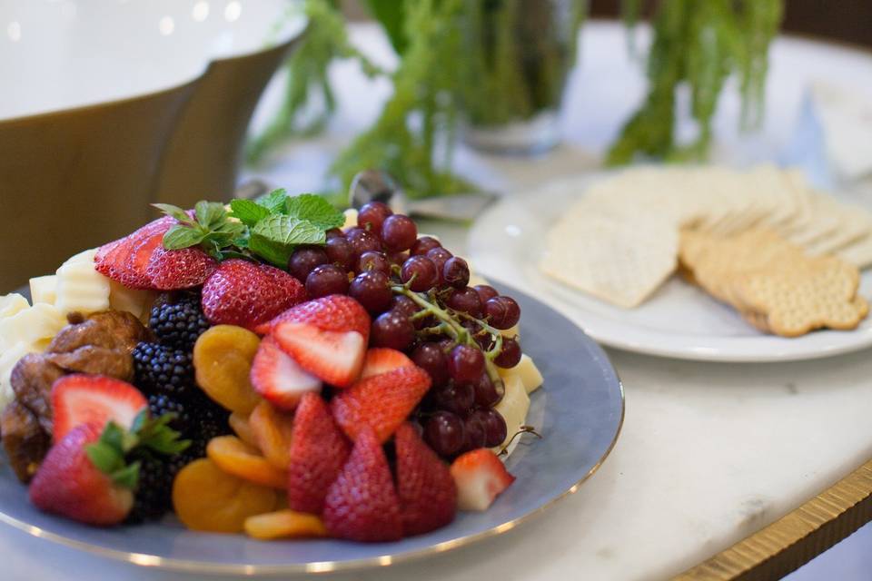 Fruit plate tastiness