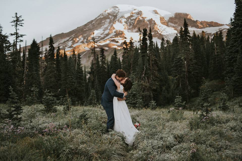 Mount Rainier Elopement