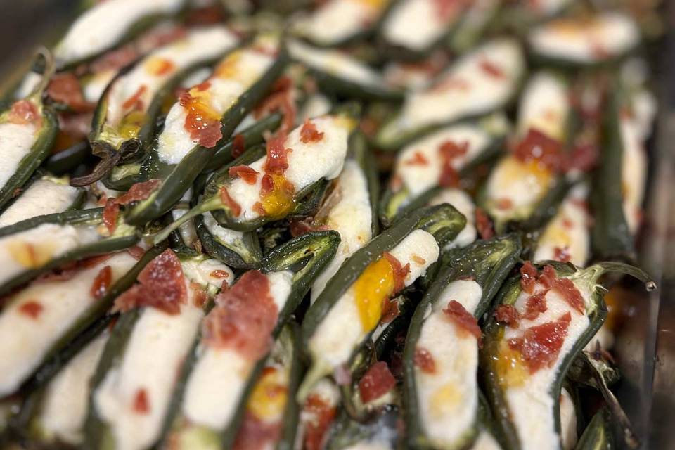 Stuffed Jalapeno Poppers