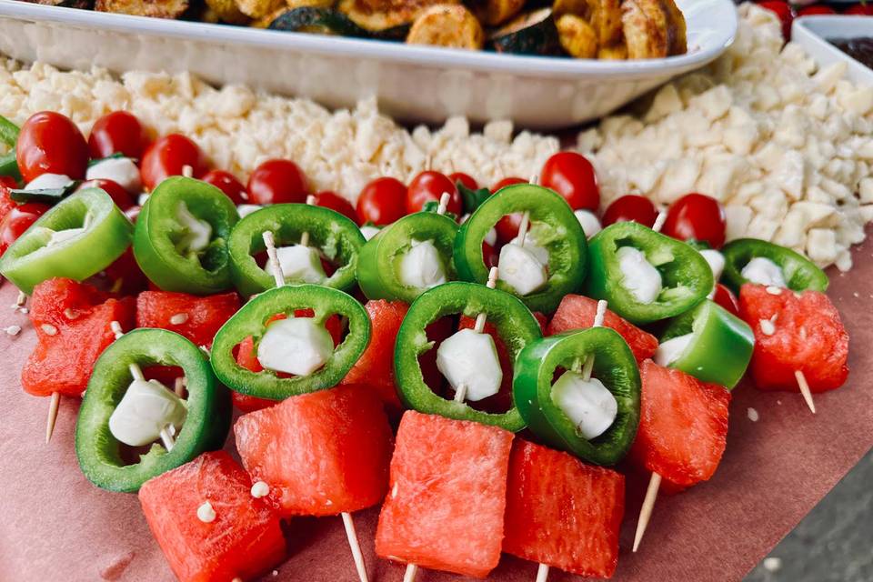 Watermelon Skewers