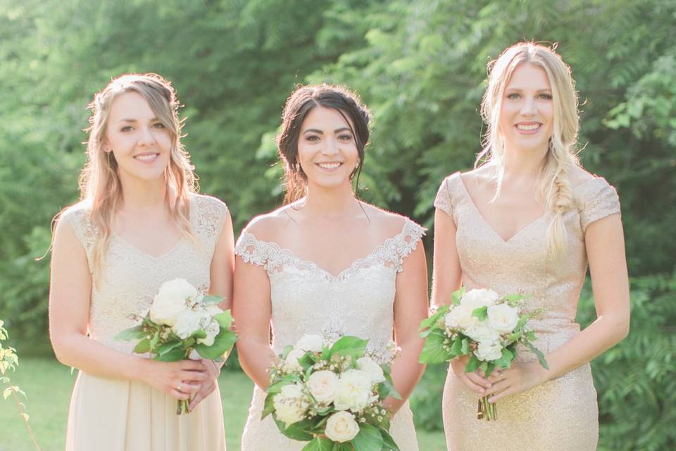 Brides + Bridesmaids