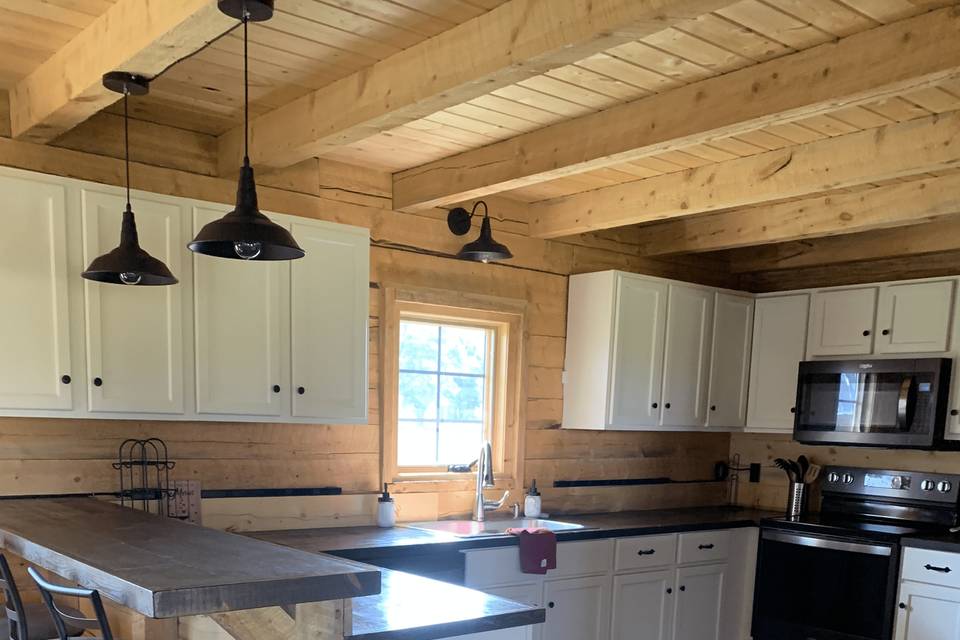 Kitchen at the cabin