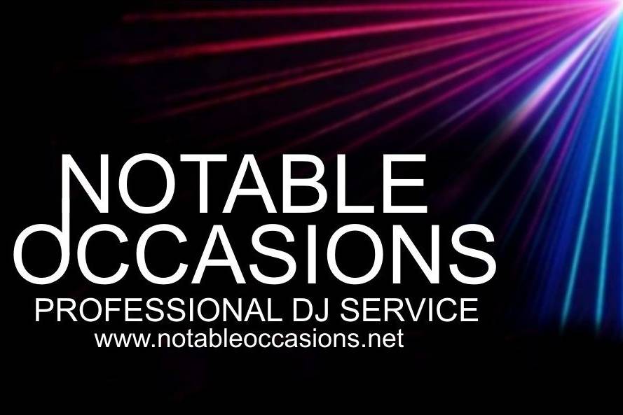 Notable Occasions DJ