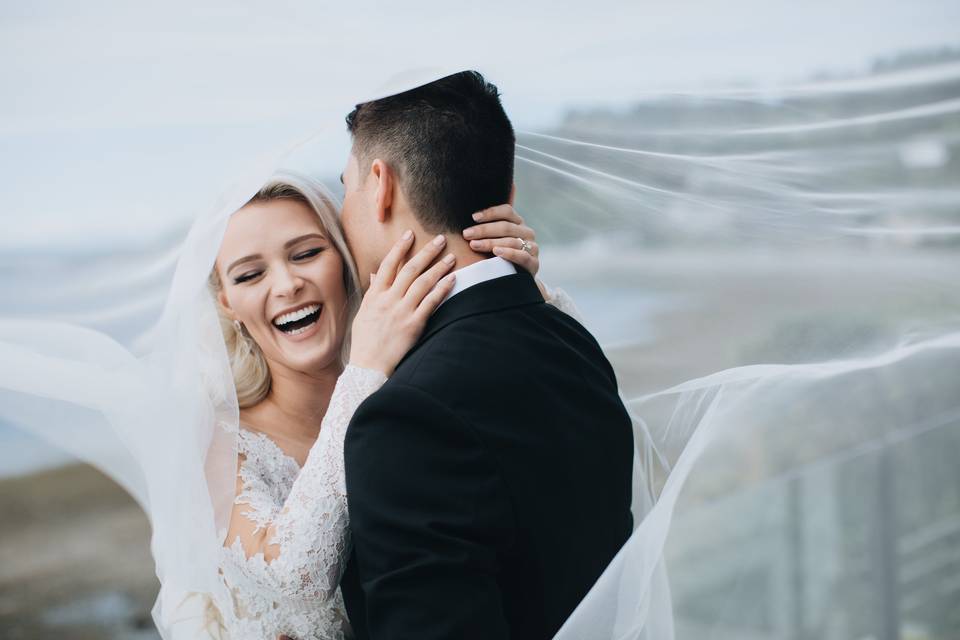 Dreamy veil shots